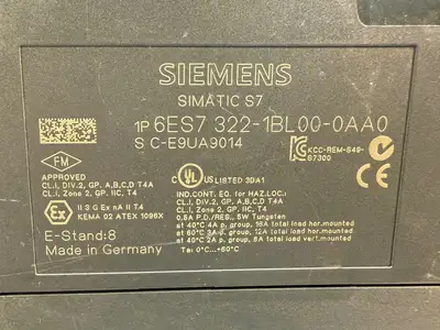 Siemens 1P 6ES7 322-1BL00-0AA0 Simatic S7 Output Module Unit (9.3.4)