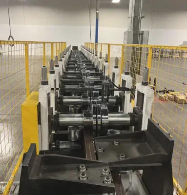 Residential Steel Roofing, Trim, Flashing Roll Forming Machine Colorado