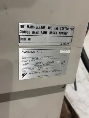 Used YASKAWA UP6 ROBOT CONTROLLER SYSTEM, TEACH PENDANT, CABLES Robot Parts | Maverick Industrial Sales #1104140