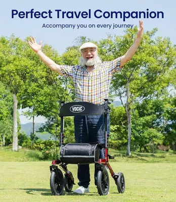 Vocic Z57 Outdoor Rollator Walker