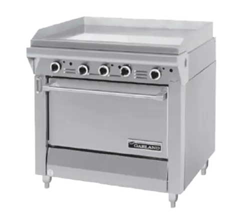 Garland M47R 34" Gas Range w/ Full Griddle & Standard Oven, Natural Gas