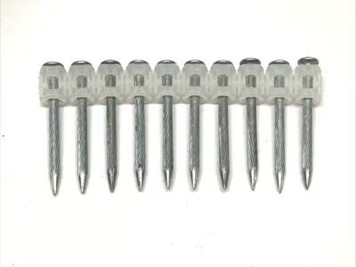 USED HILTI 750X X-GPN 37 MX PLYWOOD NAILS FOR GX120 COLLATED 1-1/2" BOX OF 7