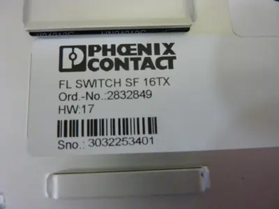 USED PHOENIX CONTACT SF 16TX