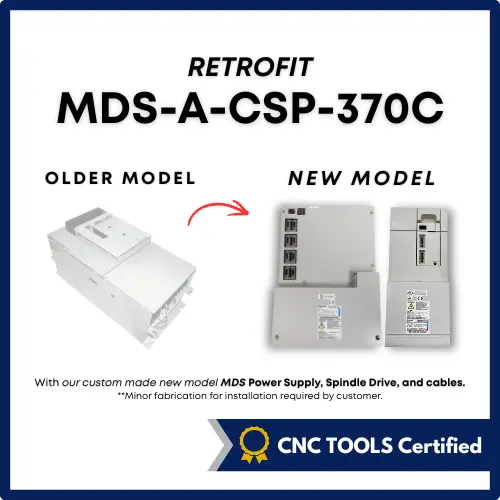 Used MITSUBISHI MDS-A-CSP-370C REPLACEMENT Spindle Drives Texas US | CNC TOOLS LLC #889021