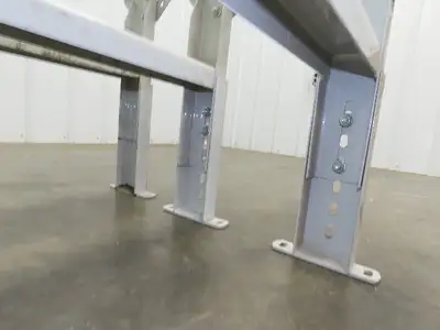 Hytrol MS-4 Conveyor Leg Floor Support 40"W Adj Height 15-5/8-21-5/8"  Lot of 3