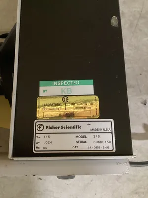 Fisher Scientific 346 Hematology / Chemistry Mixer 14-059-346