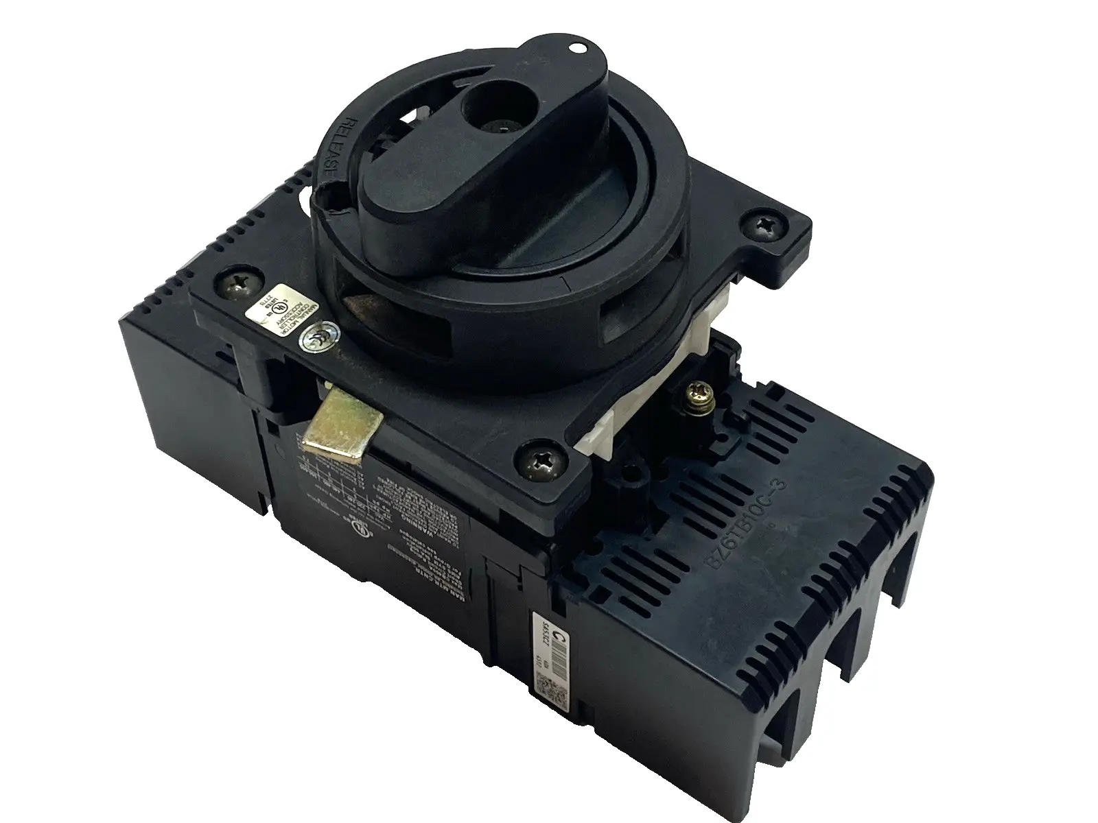 Used Fuji Manual Motor Controller 3P 40A 600V Rotary Handle w/BZ6TB10C-3 Starters Michigan US | Maverick Industrial Sales #1395311