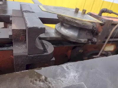 3" HUTH MODEL #2007 HYDRAULIC RAM TYPE TUBE BENDER & END FORMER: STOCK #19709