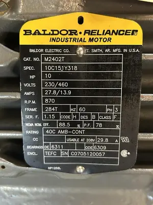 New | in-Stock BALDOR M2402T A.C. Motors Ohio US | Surplus Asset Holdings #1412908
