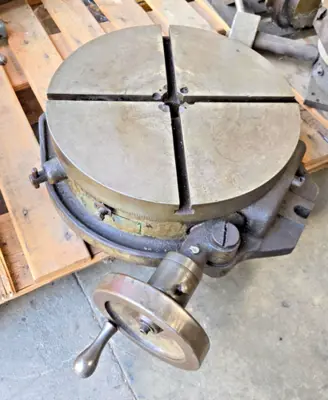 15” Precision Rotary Table For Bridgeport Milling Machine