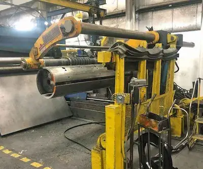 WARNER & SWASEY 40,000# x 72" RECOILER (14521) RECOILERS | Machinery International LLC (4)