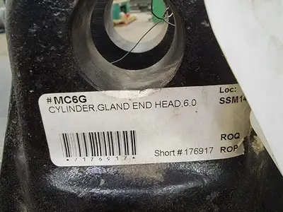 8" Bore Blind End Cylinder Head MC8B