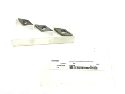 IVSN433 K9 | Erickson  Indexable Turning Insert 1099454 PKG OF 3 - New Other