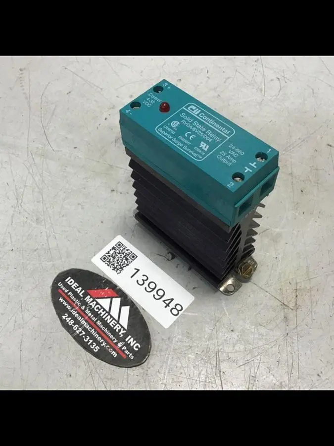 USED CONTINENTAL INDUSTRIES RVDA/6V25/D04