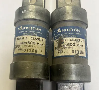 Used APPLETON 01200 Miscellaneous Equipment (Electrical & Power) | Surplus Asset Holdings #1190365