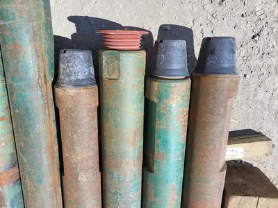 Steel Drill Pipe D75K 35.5 feet long 7 5/8'' OD 1'' wall