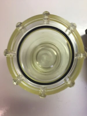 G+F Pneumatic Filter with Nylon Bowl, 1-1/2" NPT, 150 PSI Max Fast Shipping!
