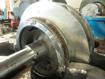 Warren Split case pump, size 14-DBL-20H, material 316 Stainless