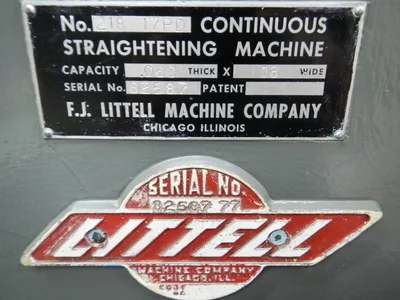 USED 1977 Littell 218-17-PD