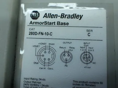 USED ALLENBRADLEY 280DFN10C