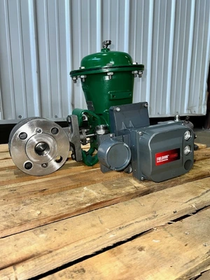 Fisher 1.5" V300 V-Ball Control Valve