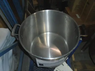 Used 20 Gallon Stainless Steel Tilting Tank