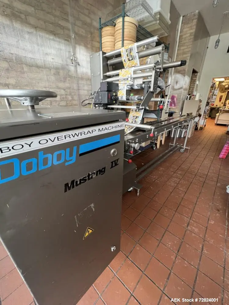 Used DOBOY MUSTANG IV Flow Wrappers Illinois US | Aaron Equipment #86890