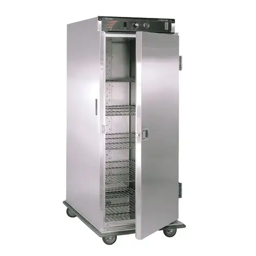 Cres Cor H-137-S-96-BC Heated Banquet Cart - (96) Plate Capacity, Stainless, 120v