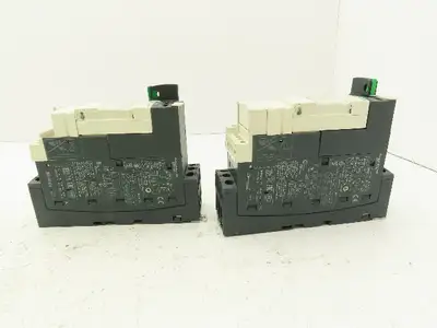 Schneider LUCA05FU Manual Motor Starter Overload Module 240V Lot of 2