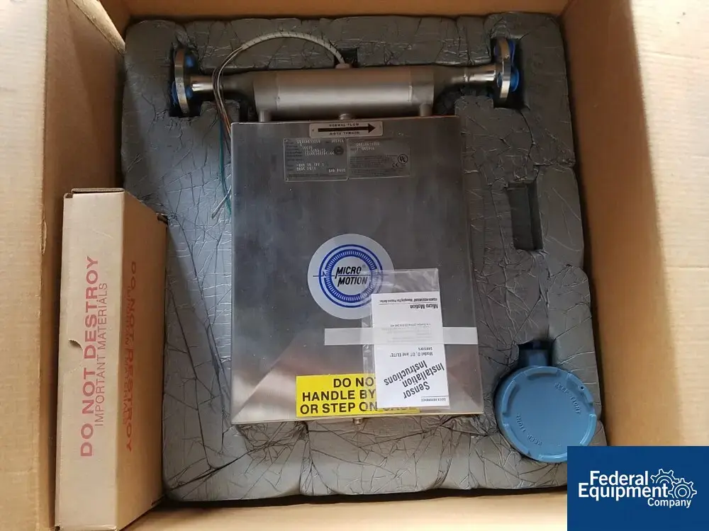USED Micro Motion 1" Micro Motion Flow Meter, S/S