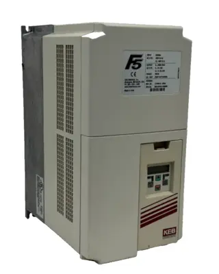 USED KEB 17.F5.M1G-35GA COMBIVERT F5 DRIVE W/ 00.F5.060-3000 PROFIBUS KEYPAD