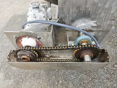 Used Screw Conveyor, 14'' Diameter X 112'' Long