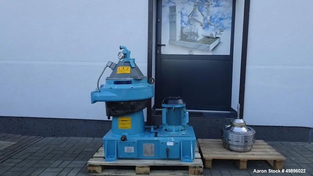 USED ALFA LAVAL PAPX 307 SGD-11G