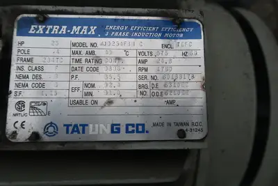 USED TATUNG CO. WJ0254FBHC