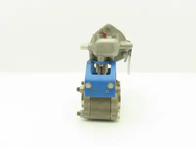 Jamesbury 1 1/2" 4CX 3600 MT3 316SS Socket Ball Valve & Pneumatic Actuator ST50E