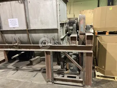 Used UNKNOWN MANUFACTURER USED 96 INCH LENGTH PLASTICS MIXER Horizontal Mixers Pennsylvania US | US Recycling Equipment #1293134