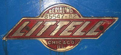 USED 1982 LITTELL MATERIAL HANDLING MACHINERY 438-7PD