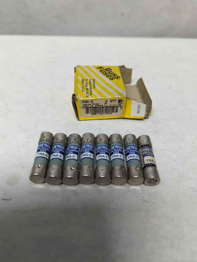 New | in-Stock COOPER BUSSMANN FNA-3 Miscellaneous Equipment (Electrical & Power) | Surplus Asset Holdings #1197214