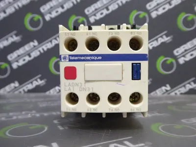 Telemecanique Contactor CA3 D1N31 24VDC Coil with LADN31 LA1 DN31 Relay Used