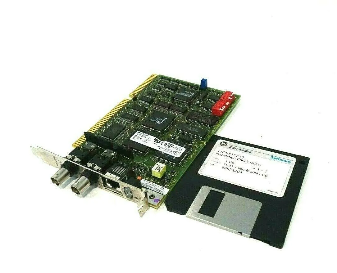 USED ALLEN BRADLEY 1784-KTCX15 INTERFACE CARD SER B 96281775 1784KTCX15