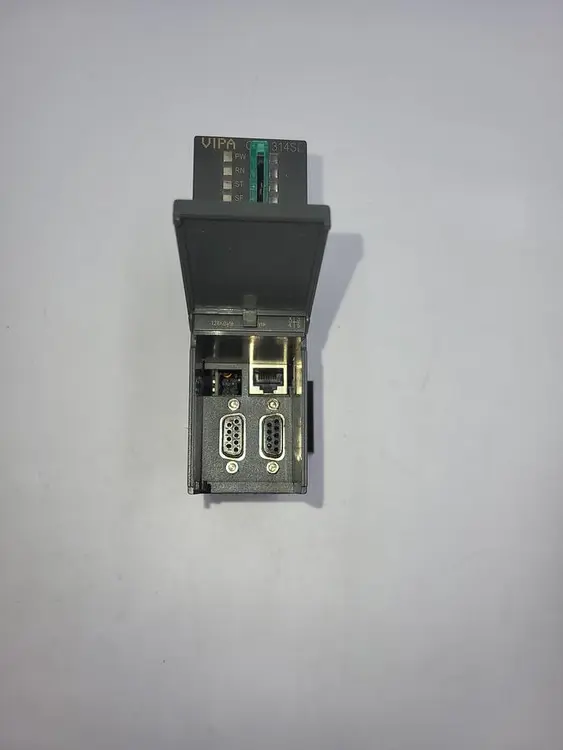 Used YASKAWA YASKAWA VIPA 314SE HIGH-PERFORMANCE, COMPACT PROGRAMMABLE LOGIC CONTROLLER PLC & 64KB SD CARD Programmable Logic Controllers | ND Industrial Surplus #1211386