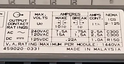 Allen-Bradley 1746-OW16 SLC 500 Digital Contact Output Module (BIN2.3.3)