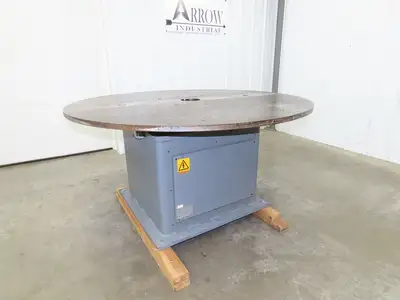 Yaskawa Motoman Robotic Welding Turntable Positioner 300kg Rotary Table 2 Pos