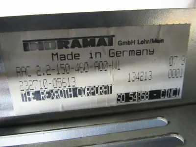 Rexroth Indramat RAC 2.2-150-460-A00-W1 Main Spindle Drive Servo Controller
