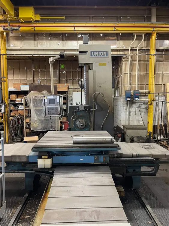 Used 1998 UNION BFT 102 Horizontal Table Type Boring Mills Illinois US | Revelation Machinery #402640