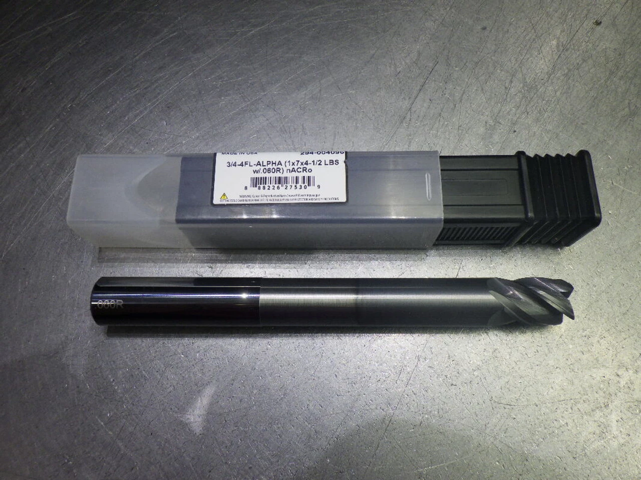 Monster 3/4" 4 Flute Carbide CR LG Endmill 3/4" Shank .06" 294-004096 (LOC1476)