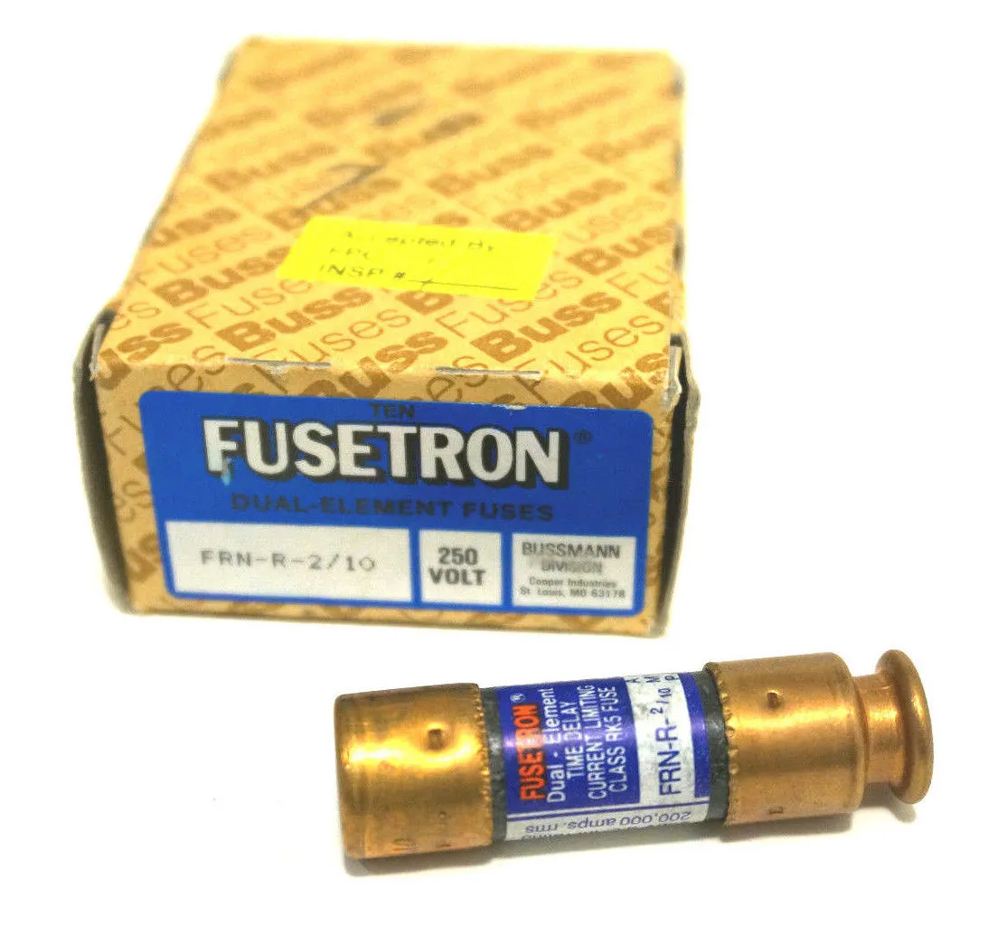 11 NEW FUSETRON FRN-R-2/10 FUSES FRNR210