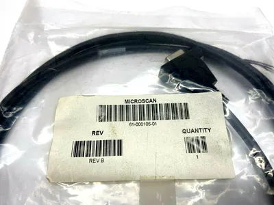 NEW MICROSCAN 6' PRE STRIPPED 9 PIN CABLE