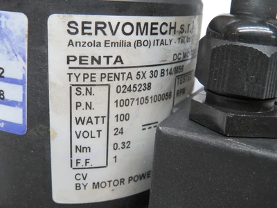Used SERVOMECH _UNKNOWN_ Parts (Hydraulics and Pneumatics) | OCO Industrial #1653941