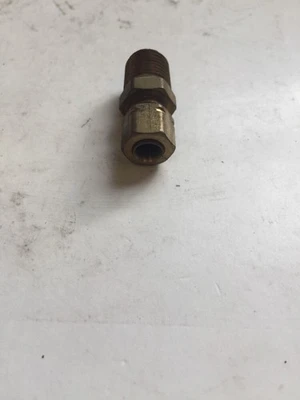 *New* 1/4" X 1/4" Compression Align Male Connector  (Lot Of 13) *Warranty*